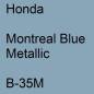 Preview: Honda, Montreal Blue Metallic, B-35M.